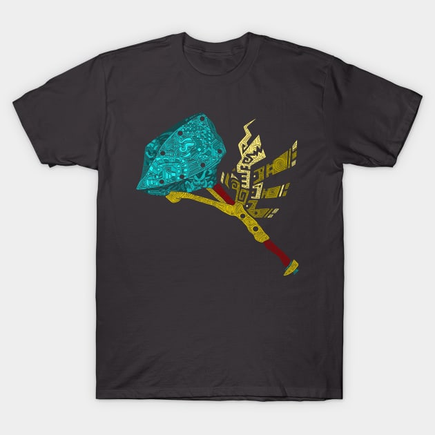 Monster hunter Hammer T-Shirt by paintchips